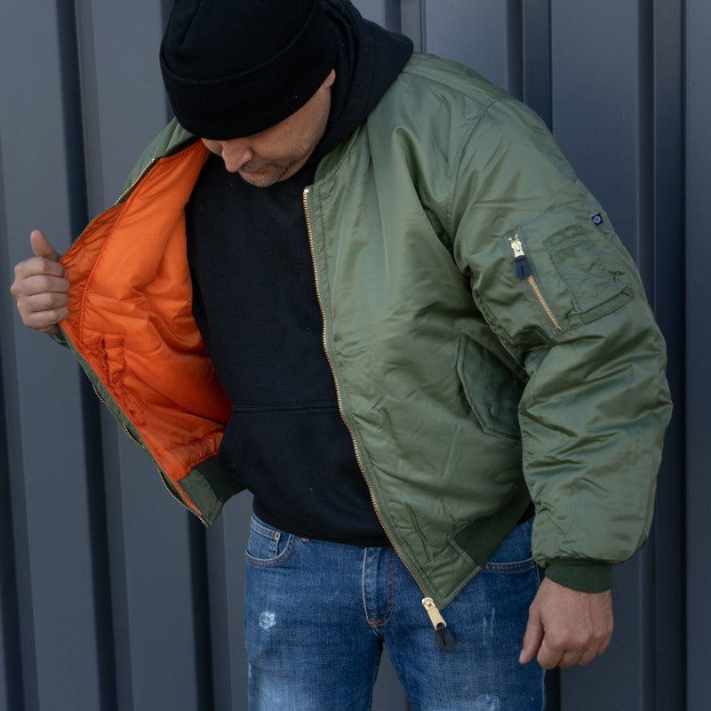 GM Bomber Jacket Vert