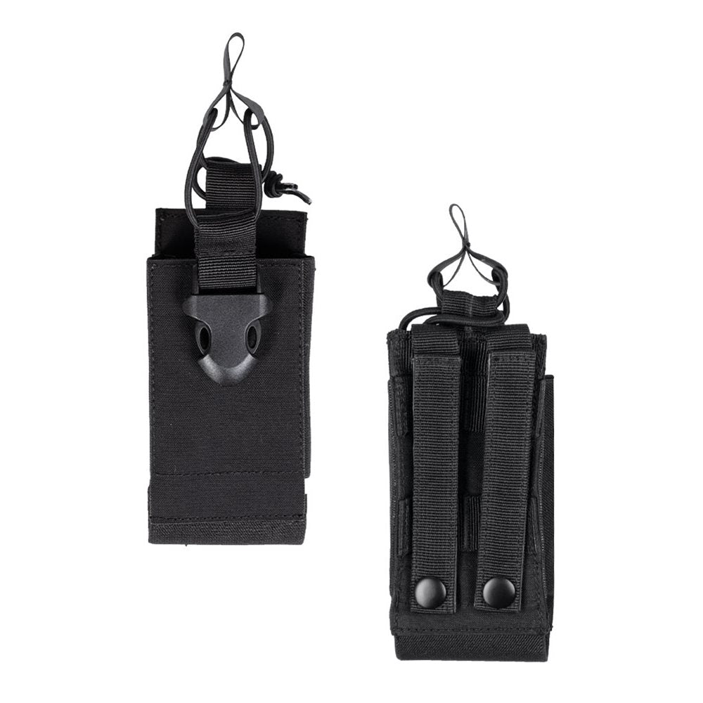 Pochette radio Molle noire