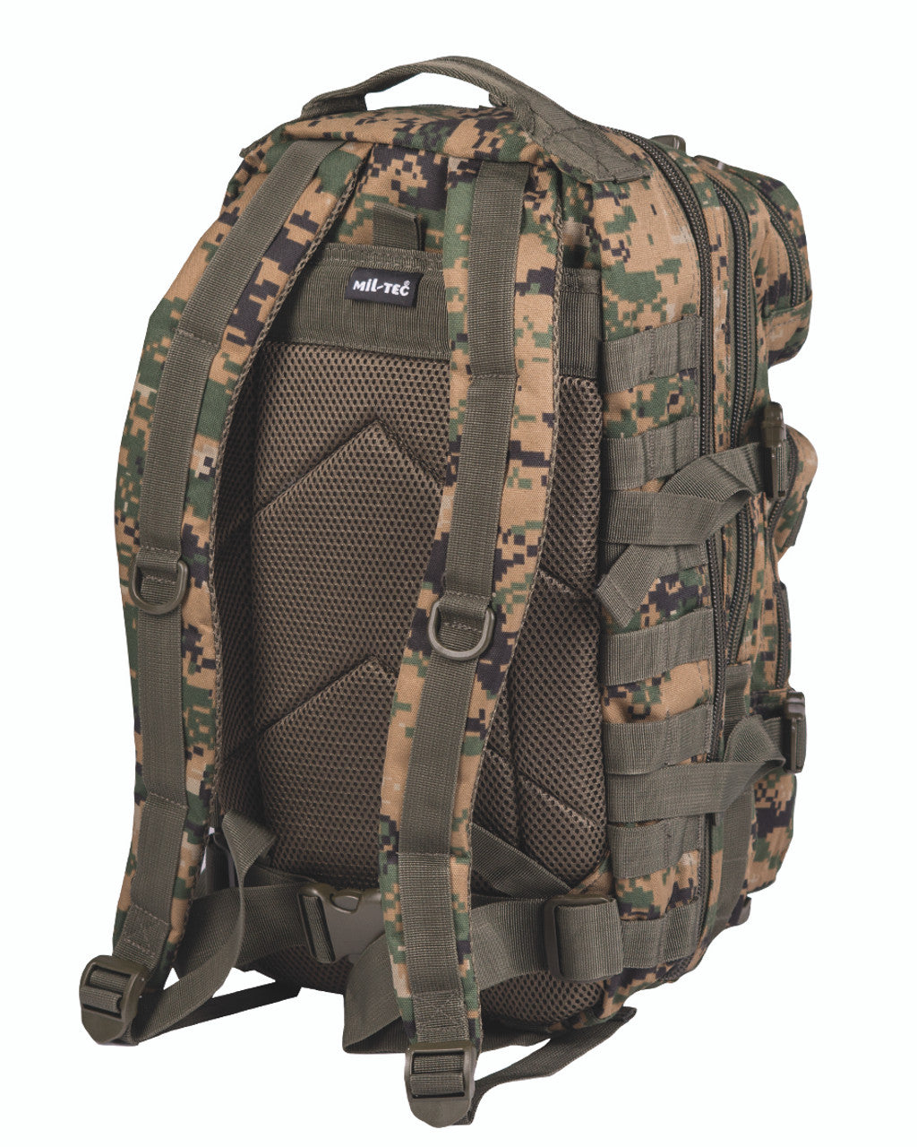 US Assault Pack Digital Woodland Small