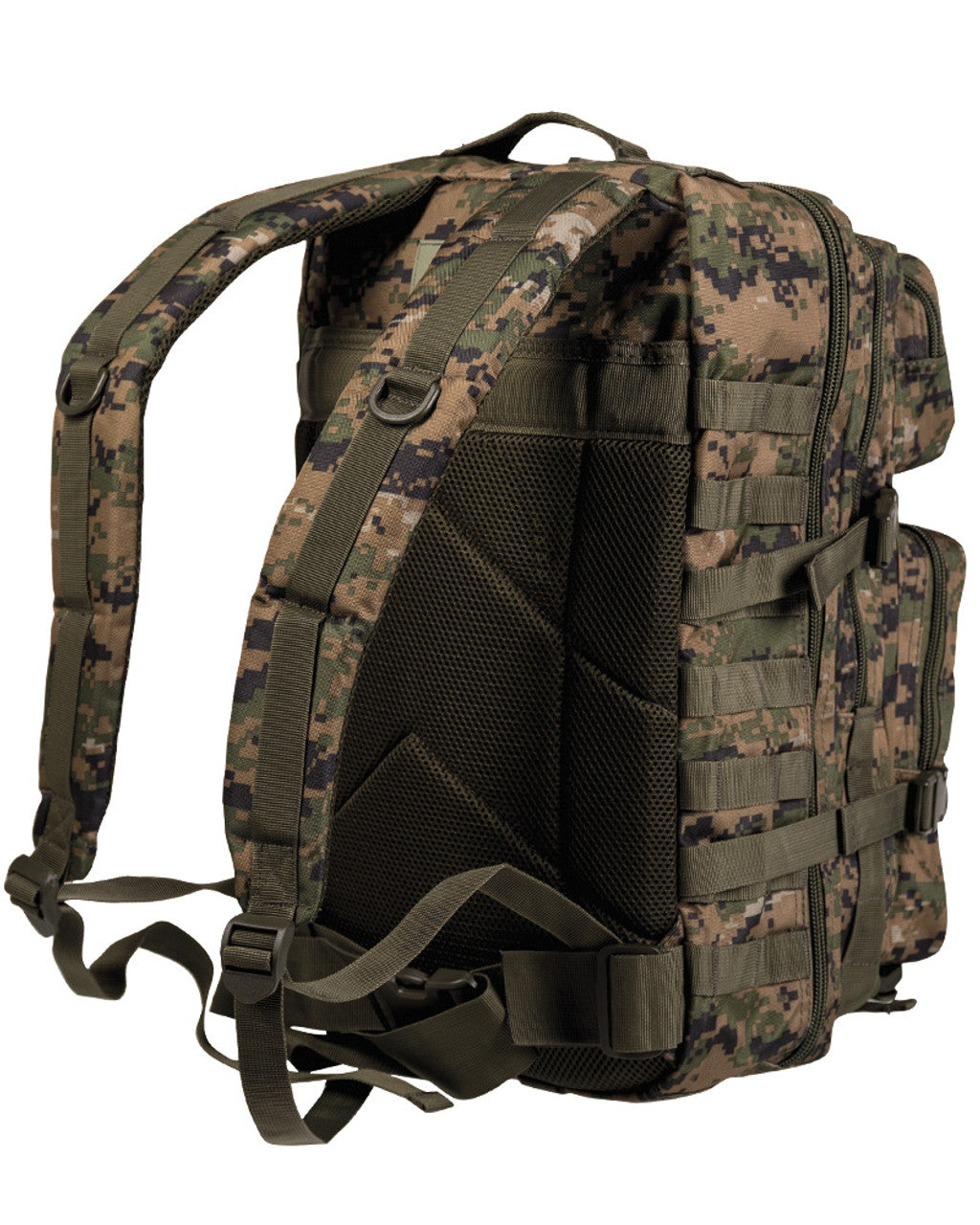 US Assault Pack Digital Woodland Large