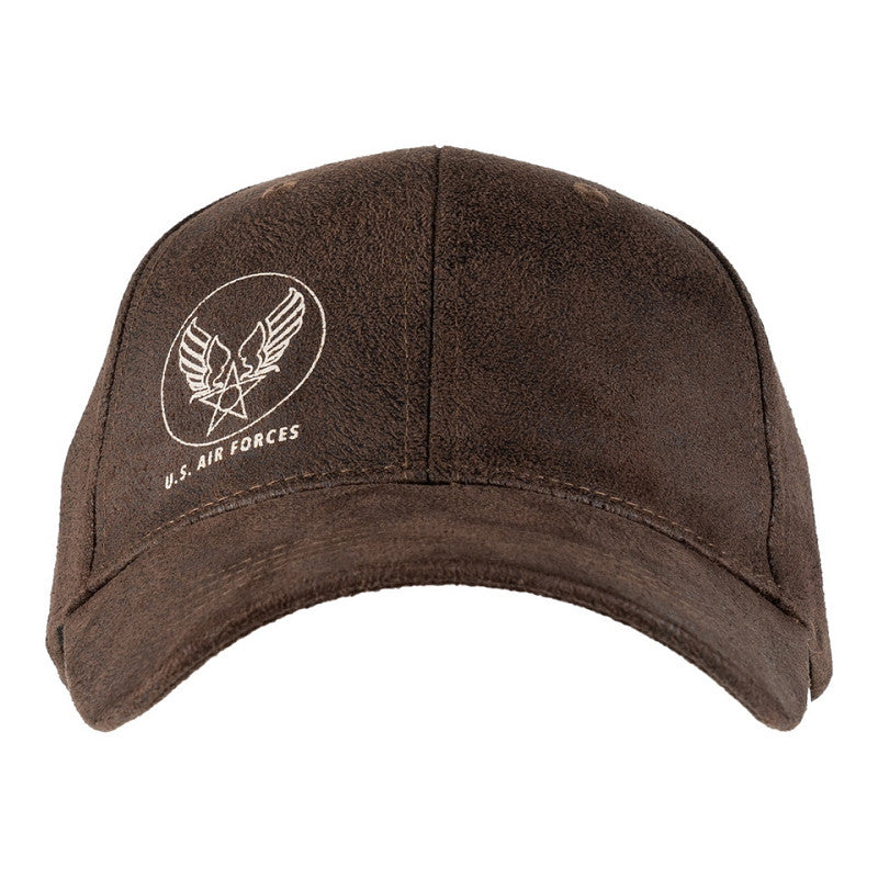 Casquette Baseball US Airforce Aspect Cuir