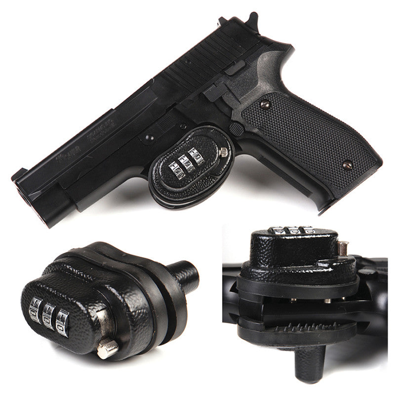 Verrouillage carabine/pistolet avec code numérique