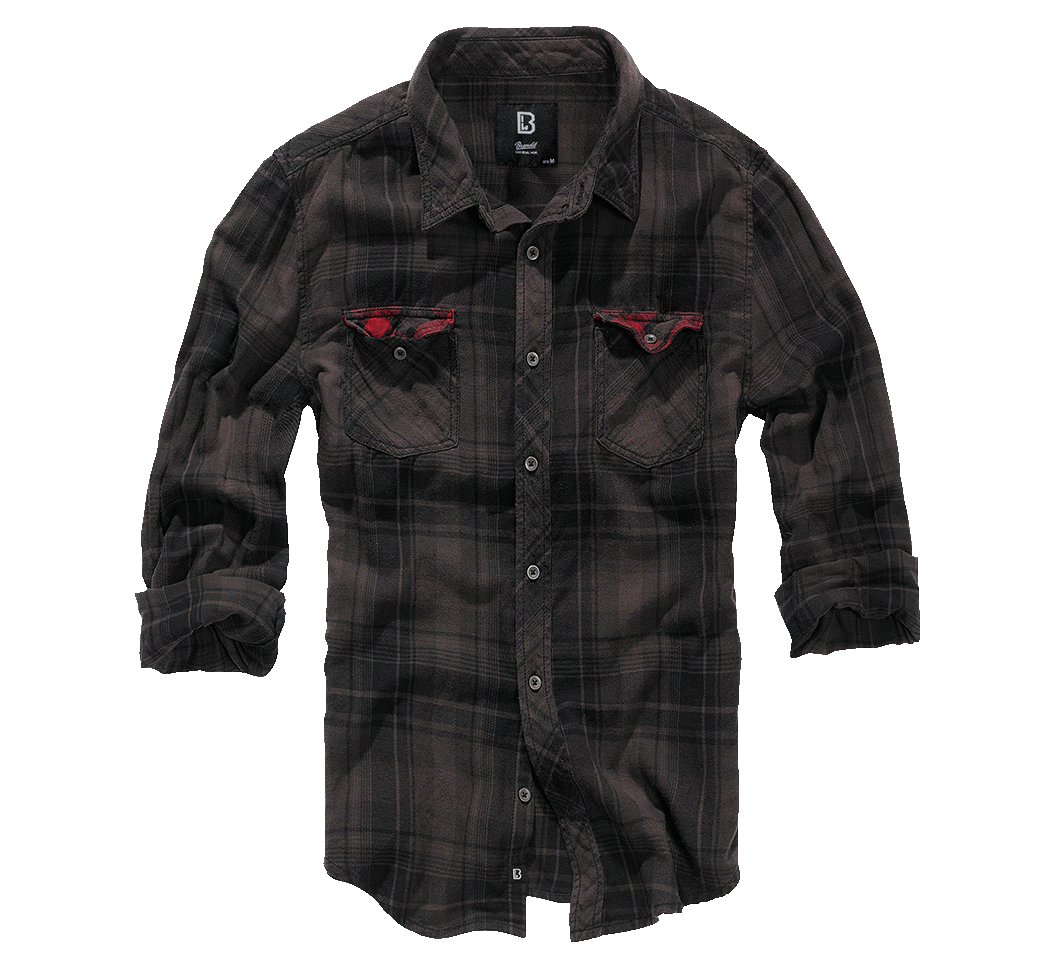 Brandit Duncan Check Shirt Long