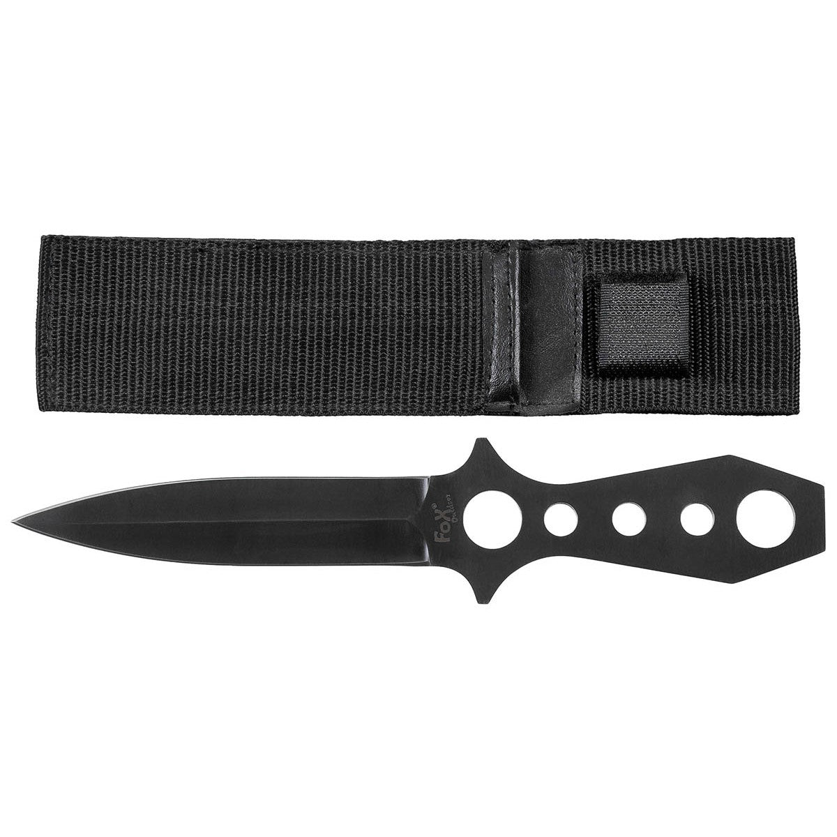 Throwing Knife Zwart