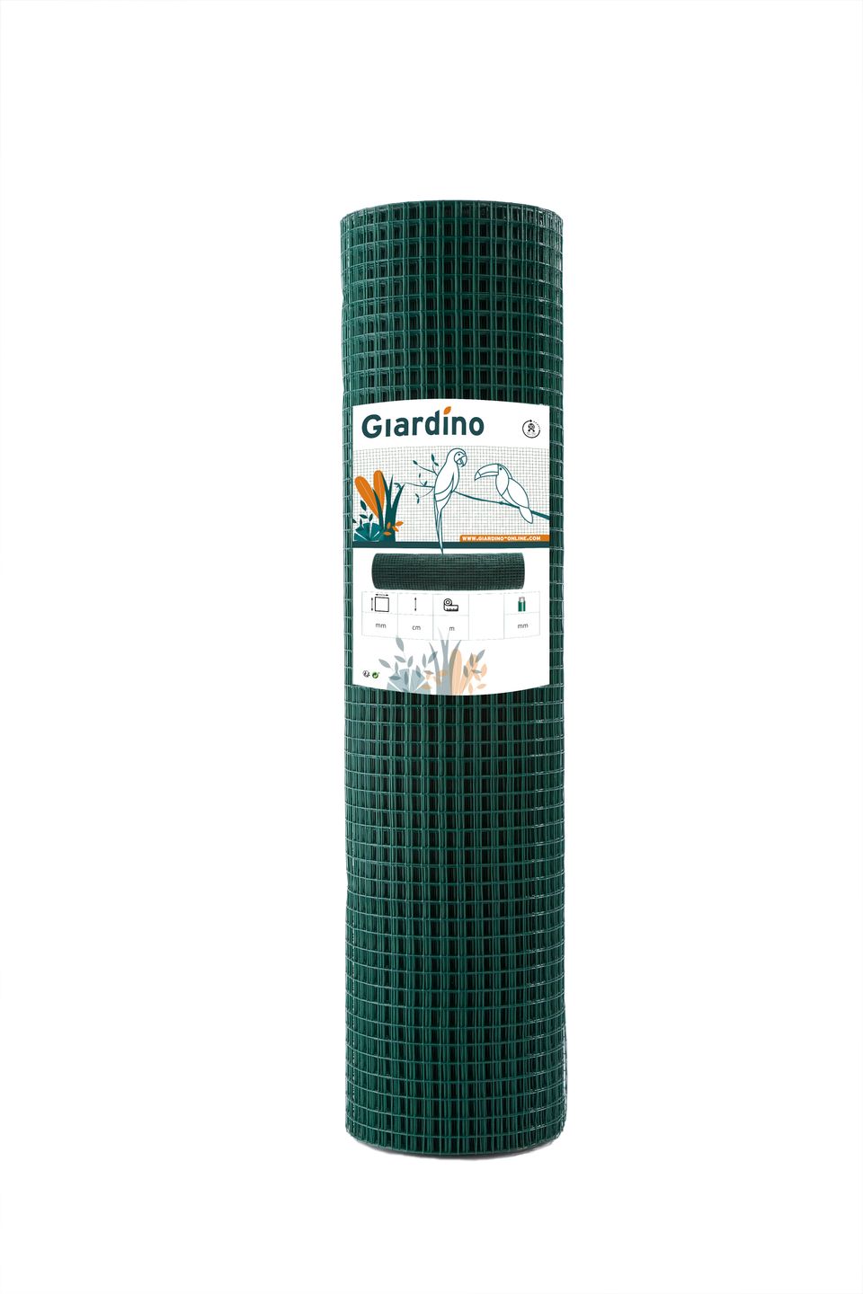 Volieredraad Geplastificeerd H 0,50m L 25m