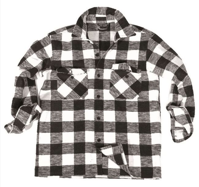 Chemise Flanelle Blanc