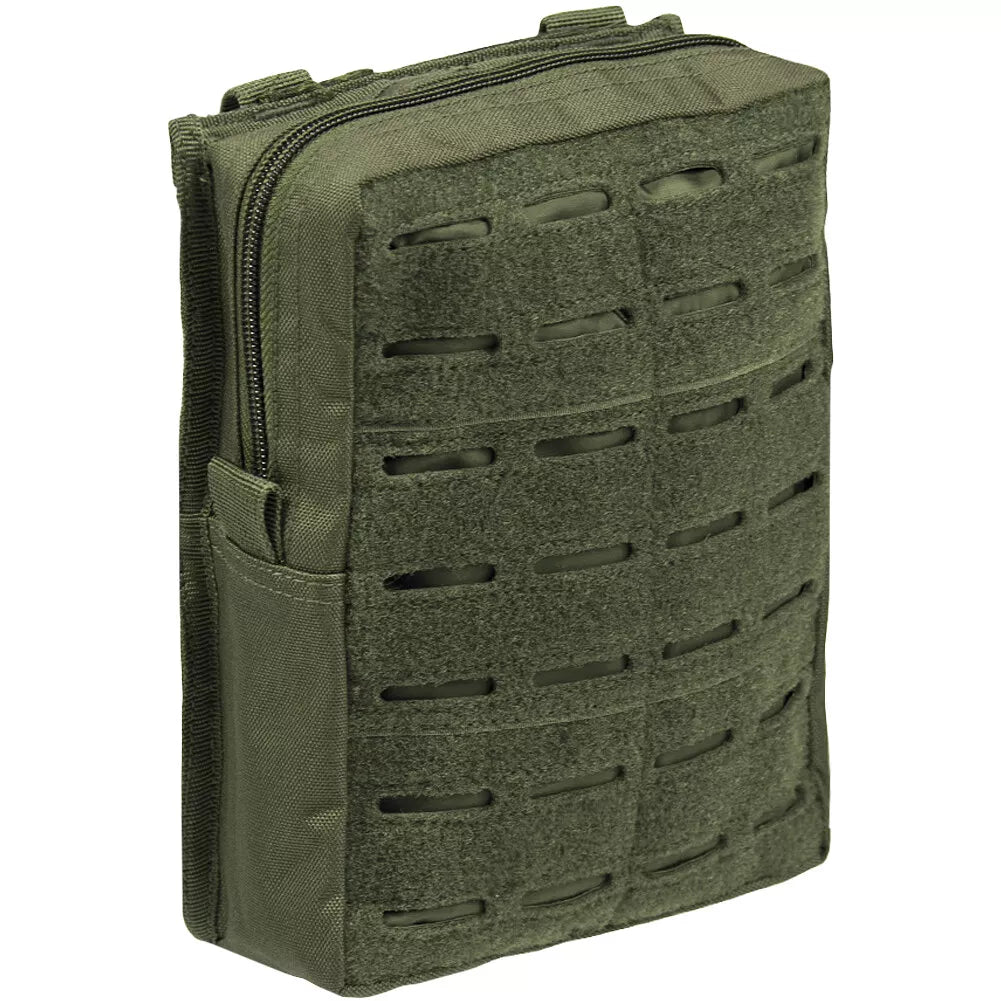 Laser Cut Belt Pouch LG Olive