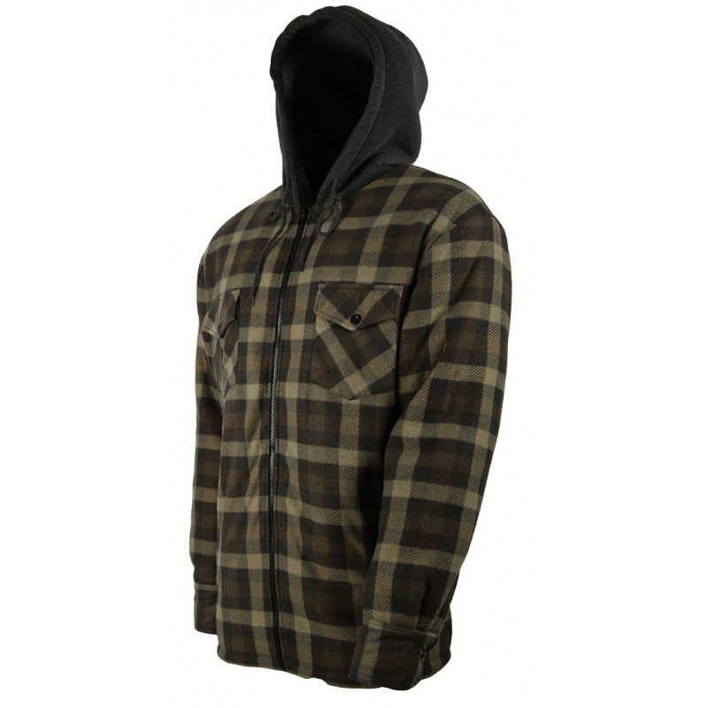 Polar Sherpa Hoodie Groen Kids