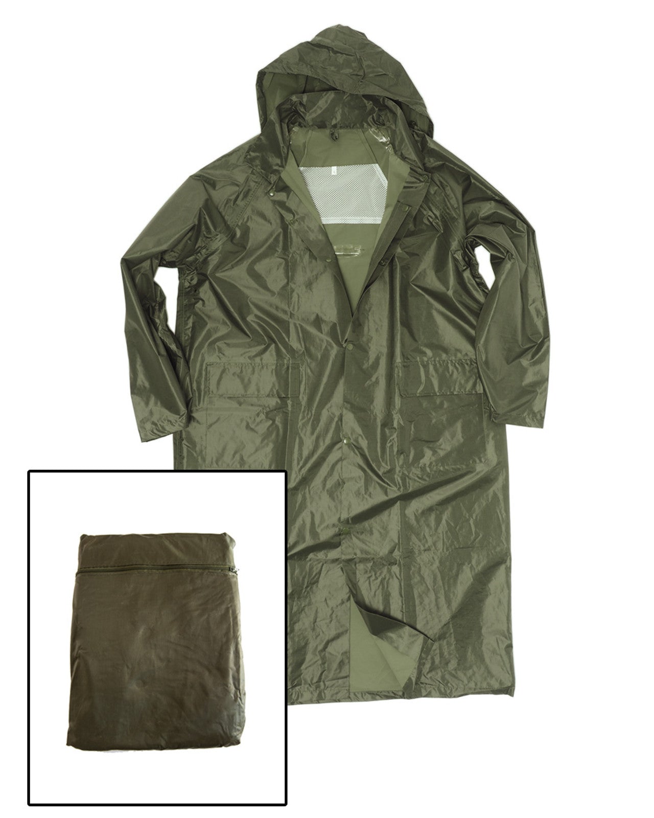 Imperméable PES/PVC Olive