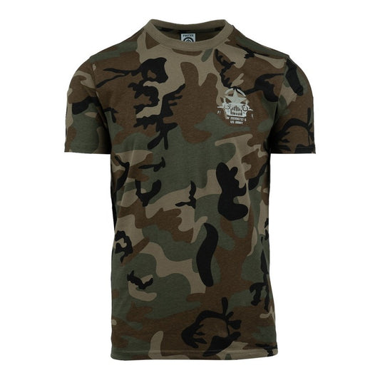 T-shirt Allied Star - camouflage Willys