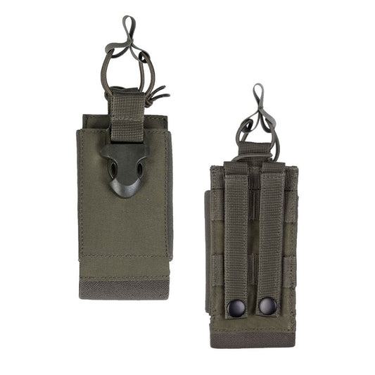 Pochette radio Molle Olive
