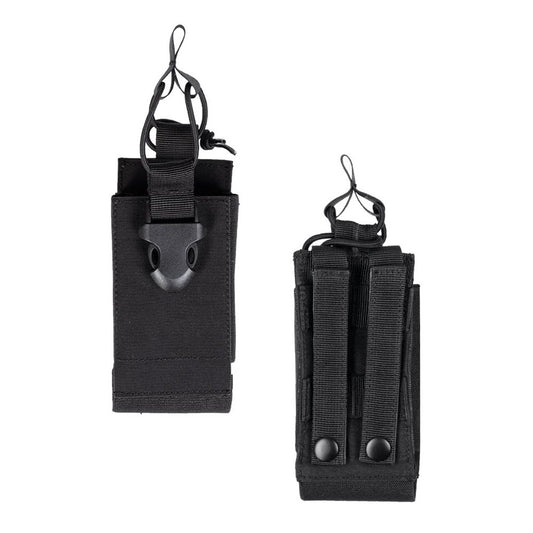 Pochette radio Molle noire