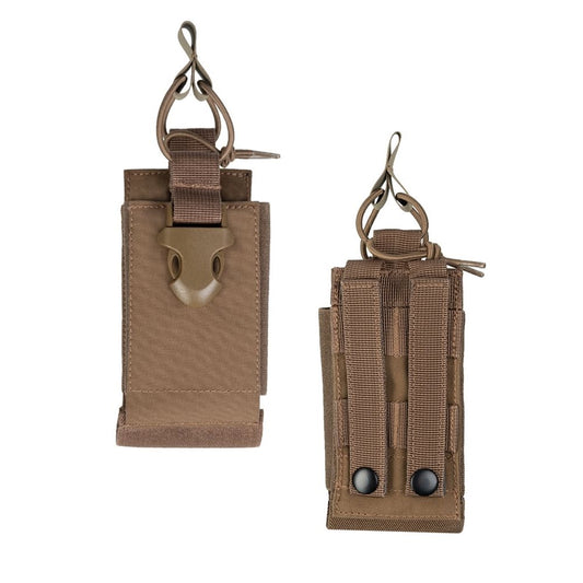 Pochette radio Molle Coyote