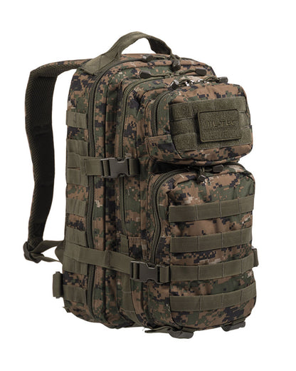 Pack d'assaut américain Digital Woodland Small