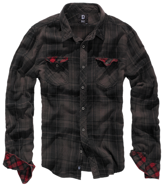 Brandit Duncan Check Shirt Long