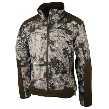 Veste digital vert stretch