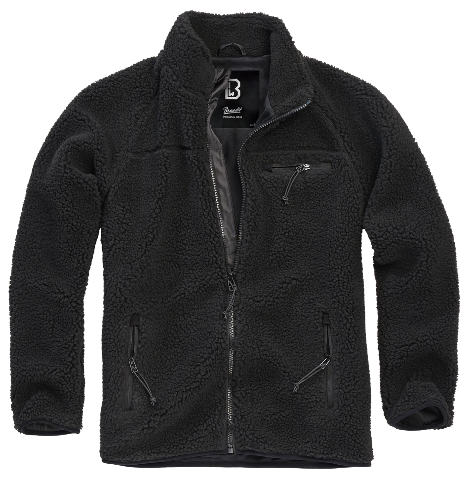 Brandit Teddy Fleece Jacket Zwart