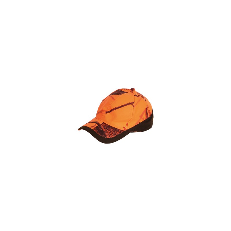 Casquette camouflage 'fire' orange pour enfant