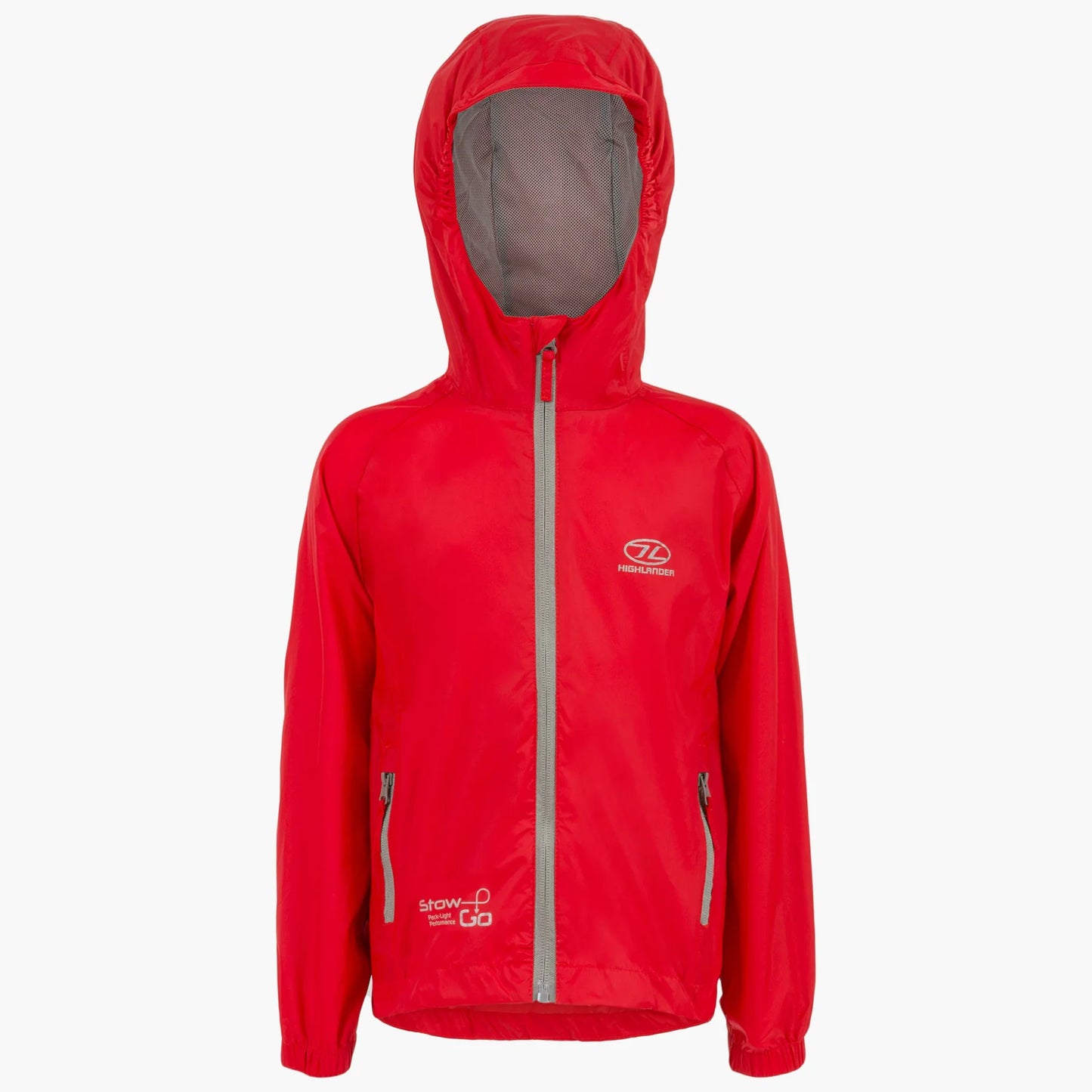 Stow & Go Waterproof Jacket Kids Rouge