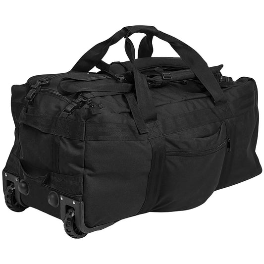Sac de combat à roulettes noir