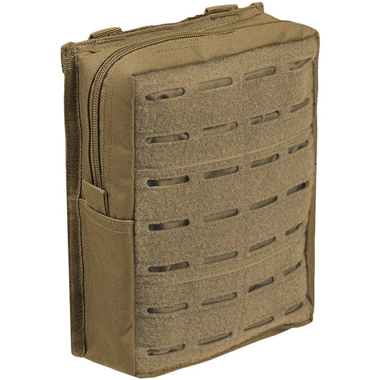 Laser Cut Belt Pouch LG Coyote