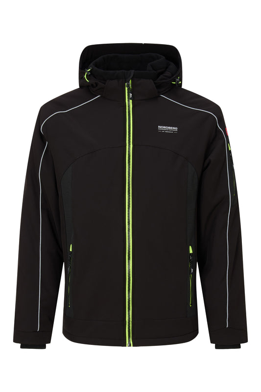 Nordberg Ole Softshell Jas Zwart