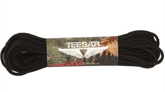 US Paracord 15,24m Zwart