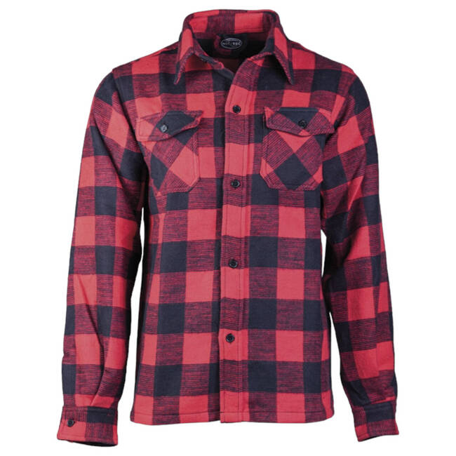 Flanel Hemd Rood