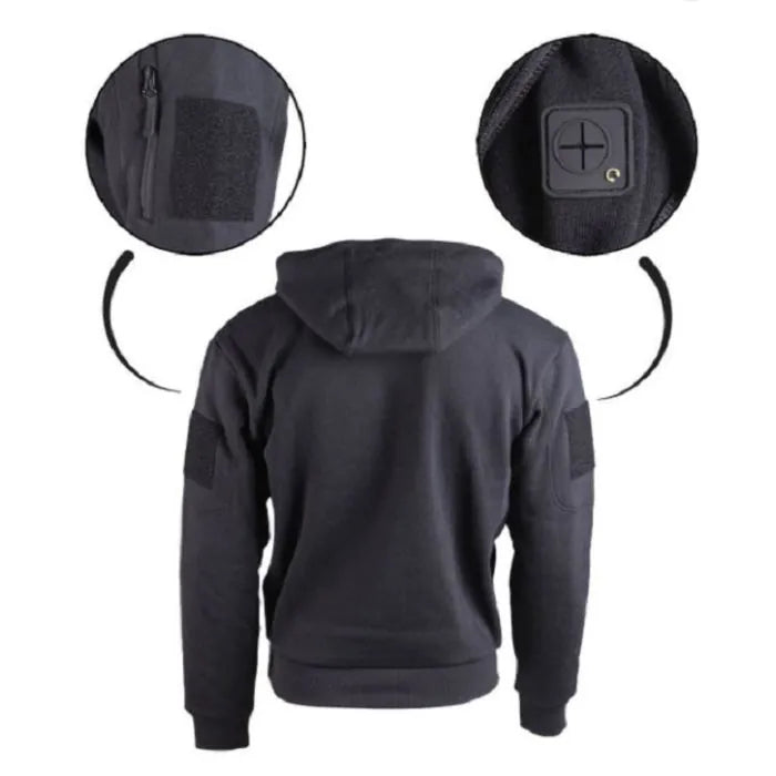 Tactical hoodie Zwart