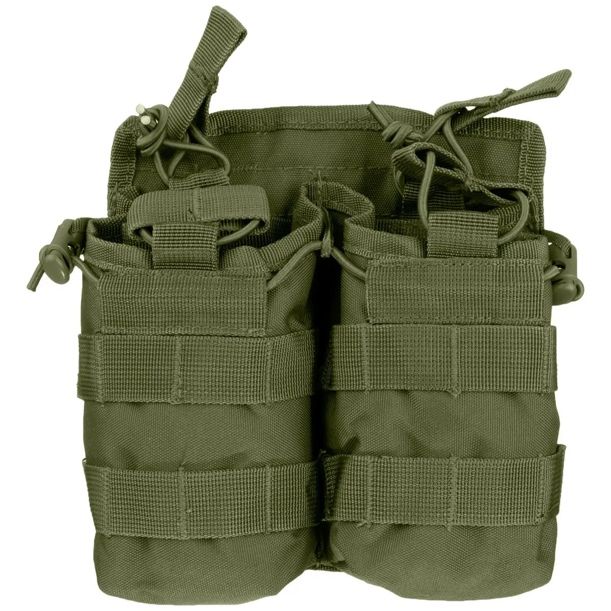 Open Top Magazine Pouch Double Olive