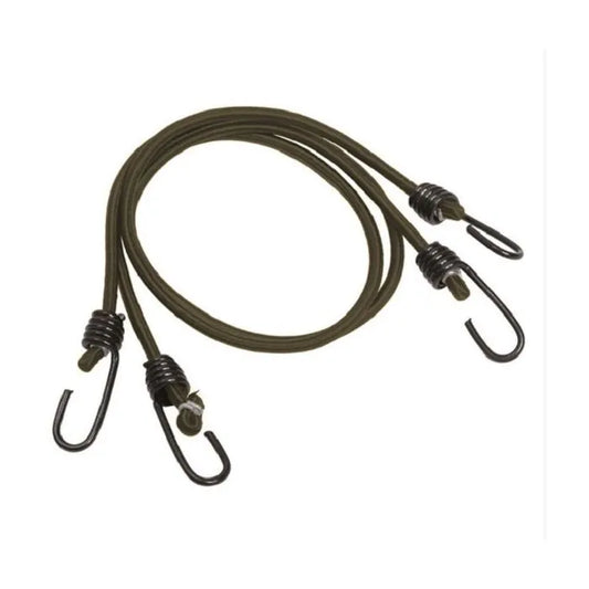 Span elastiek met haak Olive