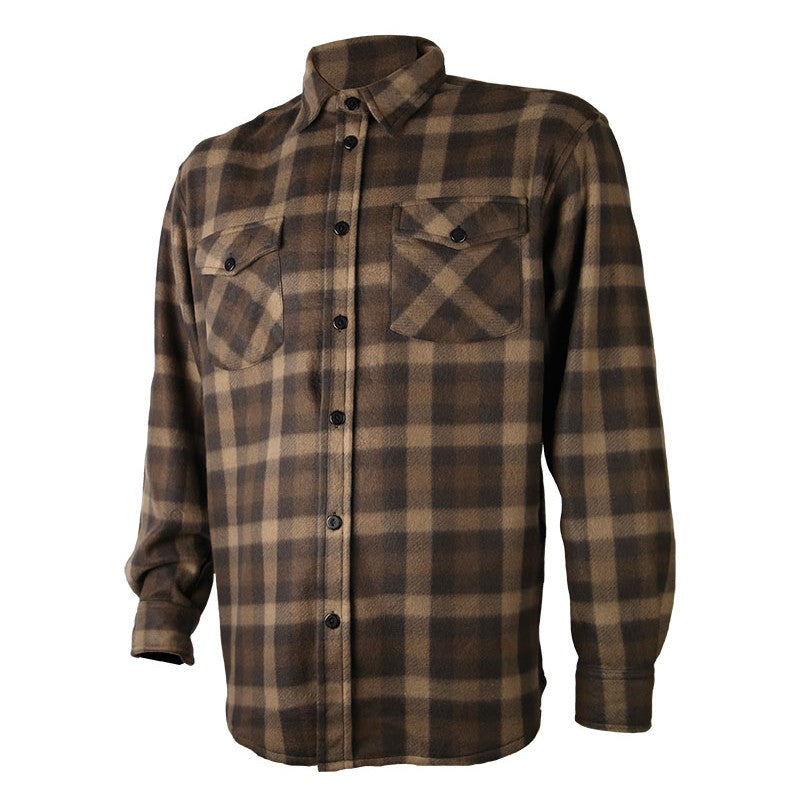 Chemise Flanelle Marron