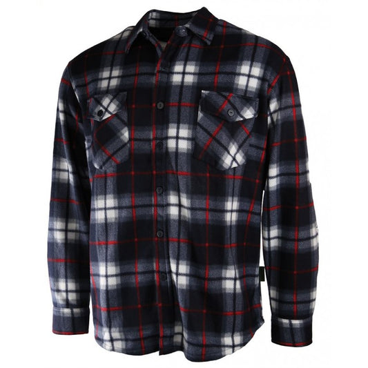 Flanel Hemd Blauw-Wit-Rood