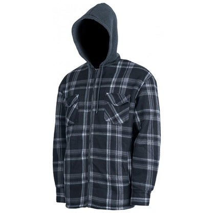 Flanel Hemd Zwart