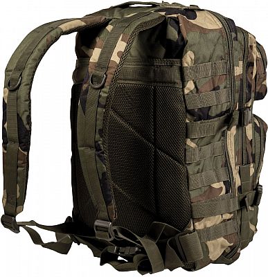 US Assault Pack Woodland Large